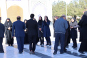 آیین تجدید میثاق با شهدا و محکومیت جنایات امریکا و اسراییل همزمان با اولین روز کاری سال جدید