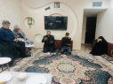 دیدار مسئولان دانشگاه با خانواده معظم شهید اورادی، از شهدای جنگ رمضان استان