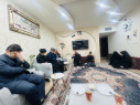 دیدار مسئولان دانشگاه با خانواده معظم شهید اورادی، از شهدای جنگ رمضان استان