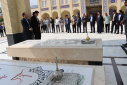 تجدید میثاق دانشگاهیان صنعتی بیرجند با شهدا در آغاز دوره جدید ریاست دانشگاه