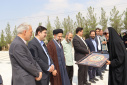 تجدید میثاق دانشگاهیان صنعتی بیرجند با شهدا در آغاز دوره جدید ریاست دانشگاه