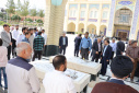 تجدید میثاق دانشگاهیان صنعتی بیرجند با شهدا در آغاز دوره جدید ریاست دانشگاه