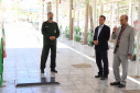 تجدید میثاق دانشگاهیان دانشگاه صنعتی بیرجند با شهدا در هفته دفاع مقدس