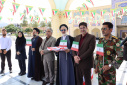 برگزاری آیین اهتزاز پرچم مقدس جمهوری اسلامی ایران در دانشگاه صنعتی بیرجند