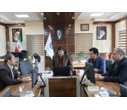 دیدار رئیس دانشگاه صنعتی بیرجند با سرپرست مدیریت اداری و پشتیبانی