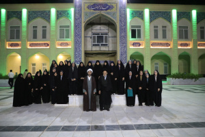 دیدار نماینده ولی‌فقیه در خراسان جنوبی با فراگیران دانش‌آموزی دختر طرح ولایت در دانشگاه صنعتی بیرجند