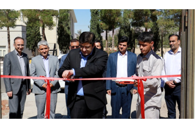 افتتاح زمین فوتبال گل‌کوچک کوثر مجموعه خوابگاه‌های پسران دانشگاه صنعتی بیرجند به مناسبت هفته تربیت بدنی و ورزش