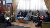 دیدار سرپرست و معاون اداری و مالی دانشگاه به همراه نمایندگان استان خراسان‌جنوبی در مجلس شورای اسلامی با مقام عالی وزارت علوم، تحقیقات و فناوری
