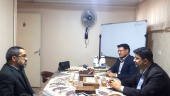 دیدار سرپرست و معاون اداری و مالی دانشگاه با نماینده مردم تهران در مجلس شورای اسلامی و عضو هیئت امنای دانشگاه‌های استان خراسان‌جنوبی