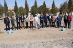 مراسم روز درختکاری در دانشگاه صنعتی بیرجند برگزاری شد