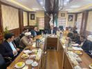 برگزاری نشست هیئت‌رئیسه دانشگاه با معاون سرآمدان و نخبگان بنیاد ملی نخبگان