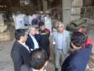 اعضای هیات علمی دانشگاه صنعتی بیرجند از کارخانه کاشی فرزاد با هدف احصاء نیازهای کارخانه بازدید به عمل آوردند