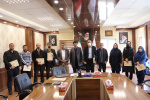 مراسم تجلیل از مقام آوران مسابقات ورزشی کارکنان دانشگاه صنعتی بیرجند