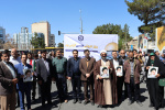 حضور پرشور دانشگاهیان دانشگاه صنعتی بیرجند در راهپیمایی روز جهانی قدس