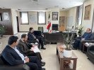 دیدار رئیس دانشگاه صنعتی بیرجند با سرپرست معاونت هماهنگی امور عمرانی استانداری خراسان جنوبی