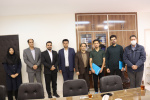 تقدیر از دانشجویان فعال فرهنگی دانشگاه صنعتی بیرجند توسط نمایندگی بیمه دی