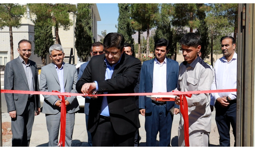 افتتاح زمین فوتبال گل‌کوچک کوثر مجموعه خوابگاه‌های پسران دانشگاه صنعتی بیرجند به مناسبت هفته تربیت بدنی و ورزش