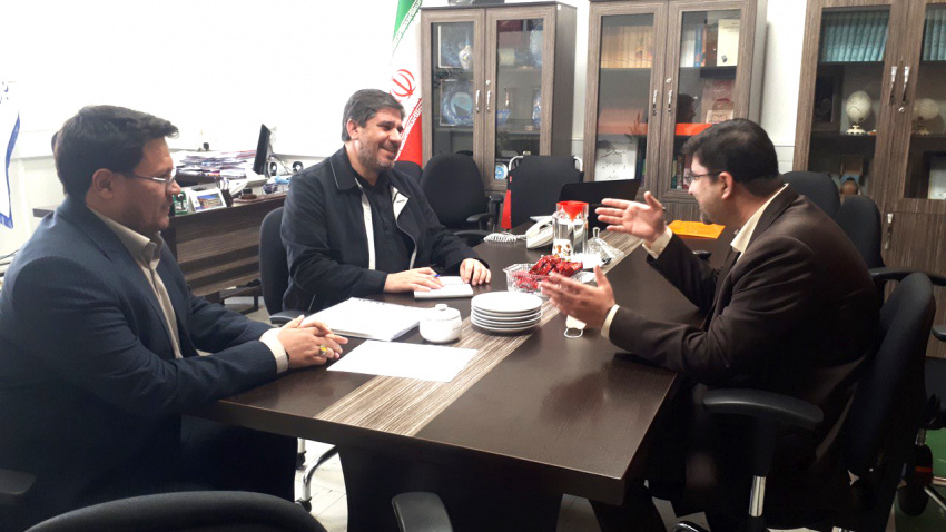 دیدار سرپرست و معاون اداری مالی دانشگاه با رئیس امور آموزش عالی، تحقیقات و فناوری سازمان برنامه و بودجه کشور