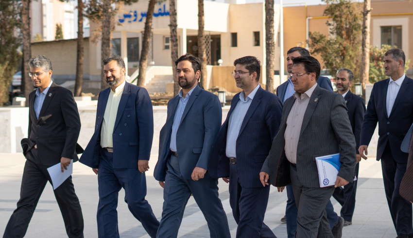 بازدید معاون اداری، مالی و مدیریت منابع انسانی وزارت علوم، تحقیقات و فناوری از دانشگاه صنعتی بیرجند