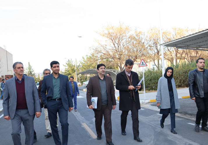بازدید معاون عمرانی امور آموزش سازمان برنامه‌وبودجه کشور از دانشگاه صنعتی بیرجند