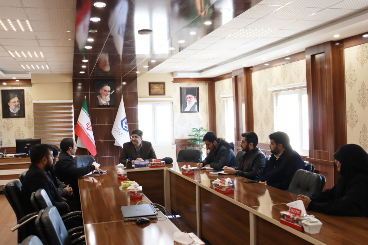 نشست اعضای شورای مرکزی پایگاه مقاومت بسیج کارکنان شهید مطهری دانشگاه صنعتی بیرجند با ریاست دانشگاه