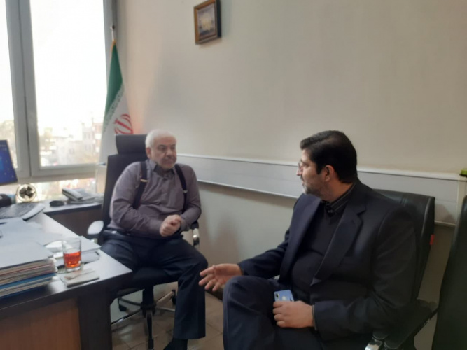 دیدار رئیس دانشگاه صنعتی بیرجند با معاون هزینه‌ای امور آموزش عالی سازمان برنامه و بوجه کشور