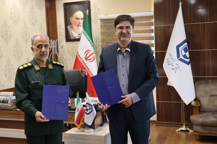 انعقاد تفاهم‌نامه همکاری آموزشی میان دانشگاه صنعتی بیرجند و اداره کل حفظ آثار و نشر ارزش‌های دفاع مقدس خراسان جنوبی