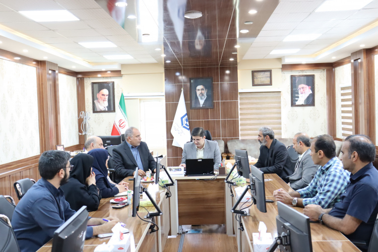 برگزاری اولین نشست اعضای جدید شورای مرکزی صنفی کارمندان دانشگاه صنعتی بیرجند با رئیس دانشگاه